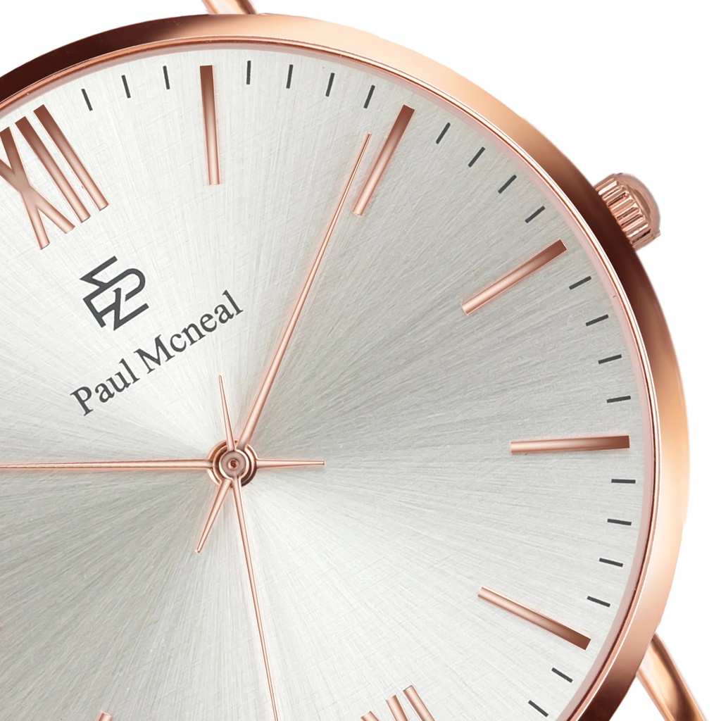 Montre Paul McNeal quartz en cuir MAL 1020R bazarcom